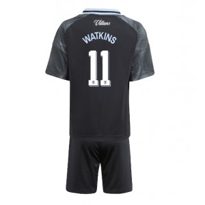 Fotbalové Dres Aston Villa Ollie Watkins #11 Dětské Venkovní Oblečení 2025-26 Krátký Rukáv (+ trenýrky)